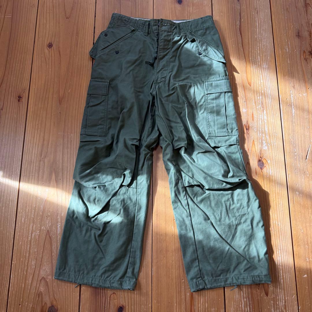 70s アメリカ軍 Ｍ-65 フィールドパンツ 新品 S/S デッドストック