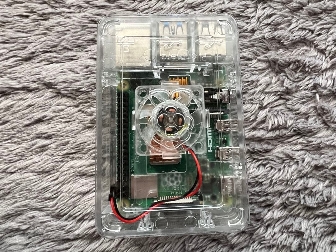 【Raspberry Pi 4 Model B（4GB RAM）キット】