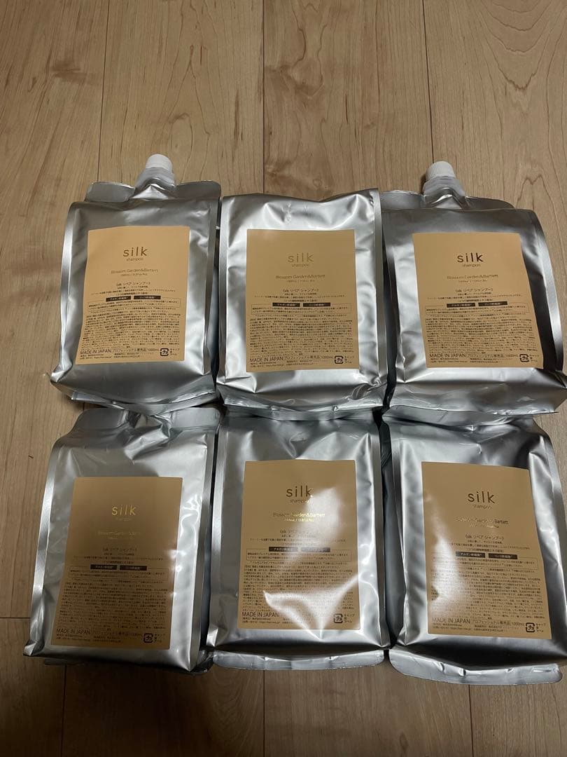 silkリペアシャンプーBB 詰め替え 1000ml 6個