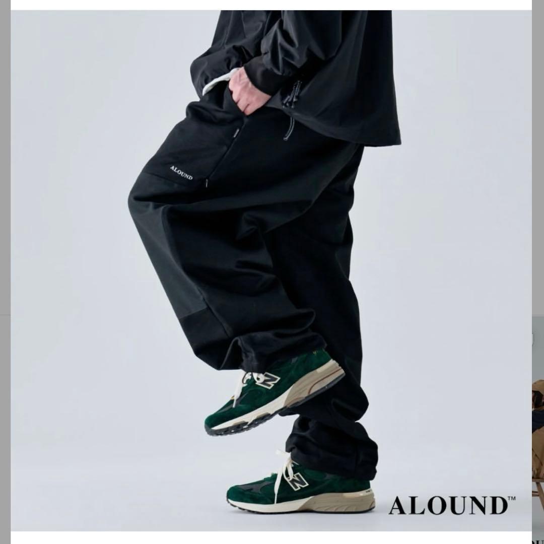 ALOUND VENTILATION WORK PANTS 黒 XL 新品
