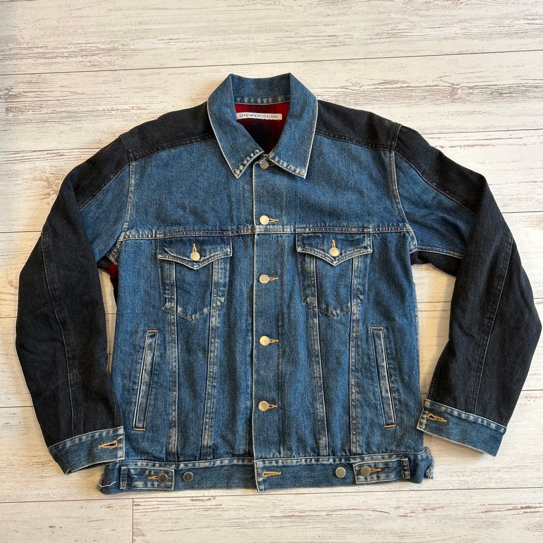 ジョンローレンスサリバン　セットアップ　デニム　ジャケット　コンビネーション