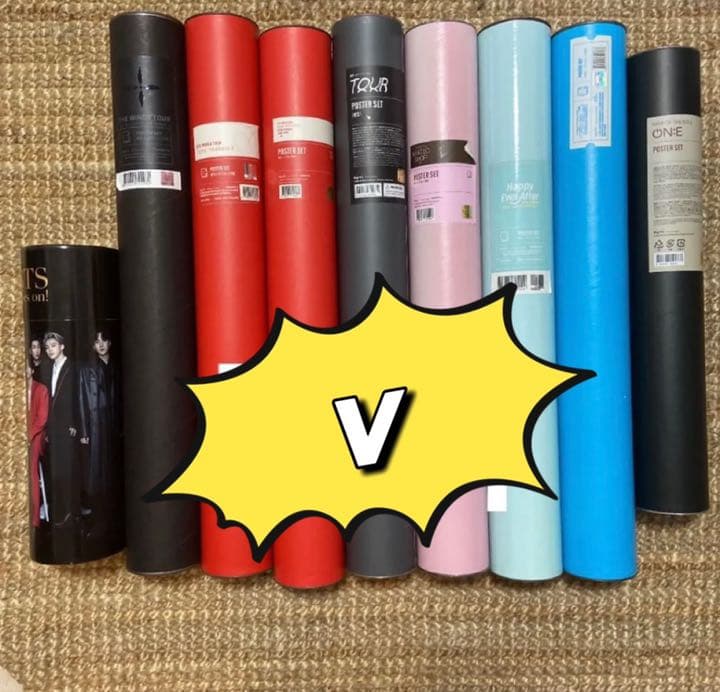 テヒョン テテ V キムテヒョン　ポスター　まとめ売り