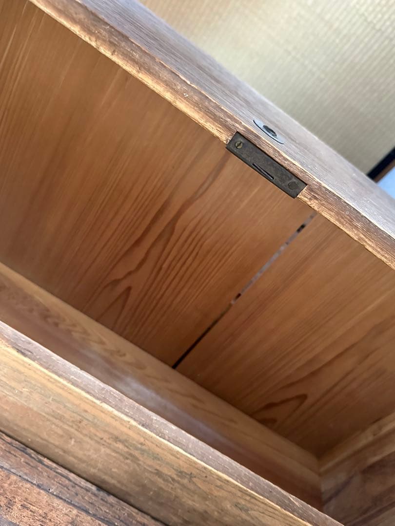 木製4段チェスト 木製4段箪笥 桐箪笥 大正 桐ダンス 昭和 時代箪笥