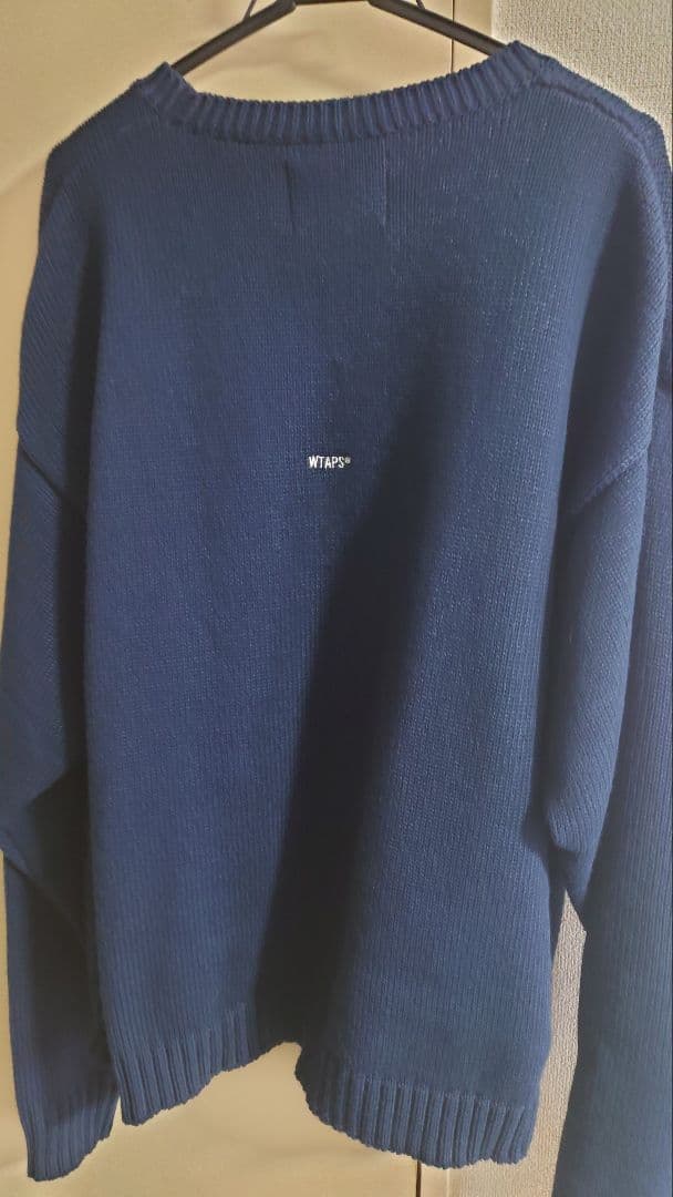 トップス WTAPS CREW NECK 02 / SWEATER XL NAVY