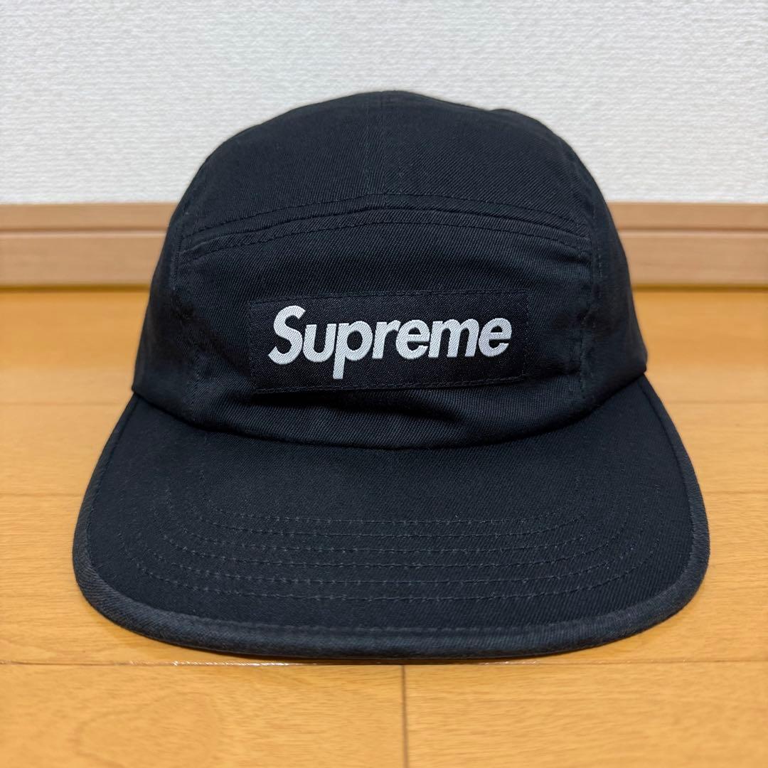 帽子 Supreme Washed Chino Twill Camp Cap 25aw