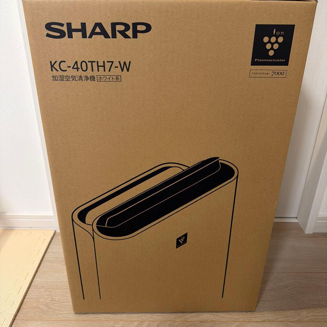 SHARP 加湿空気清浄機 KC-40TH7-W 2024年製 新品 未使用