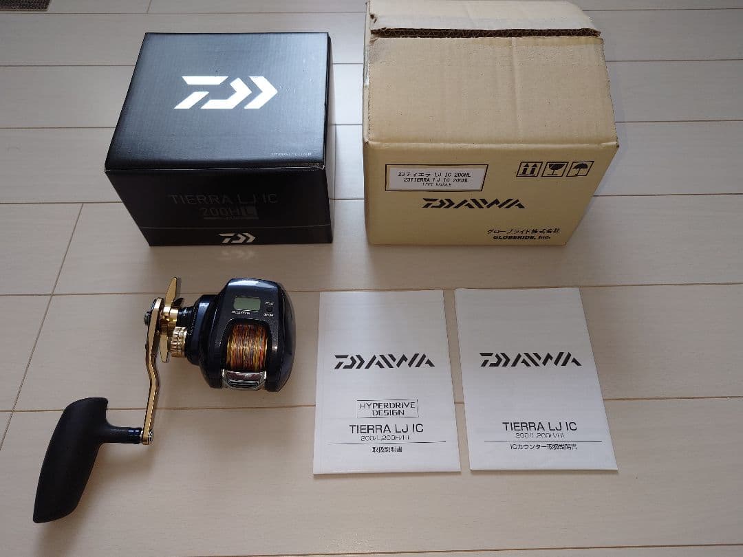 ダイワ TIERRA LJ IC 200HL 両軸リール