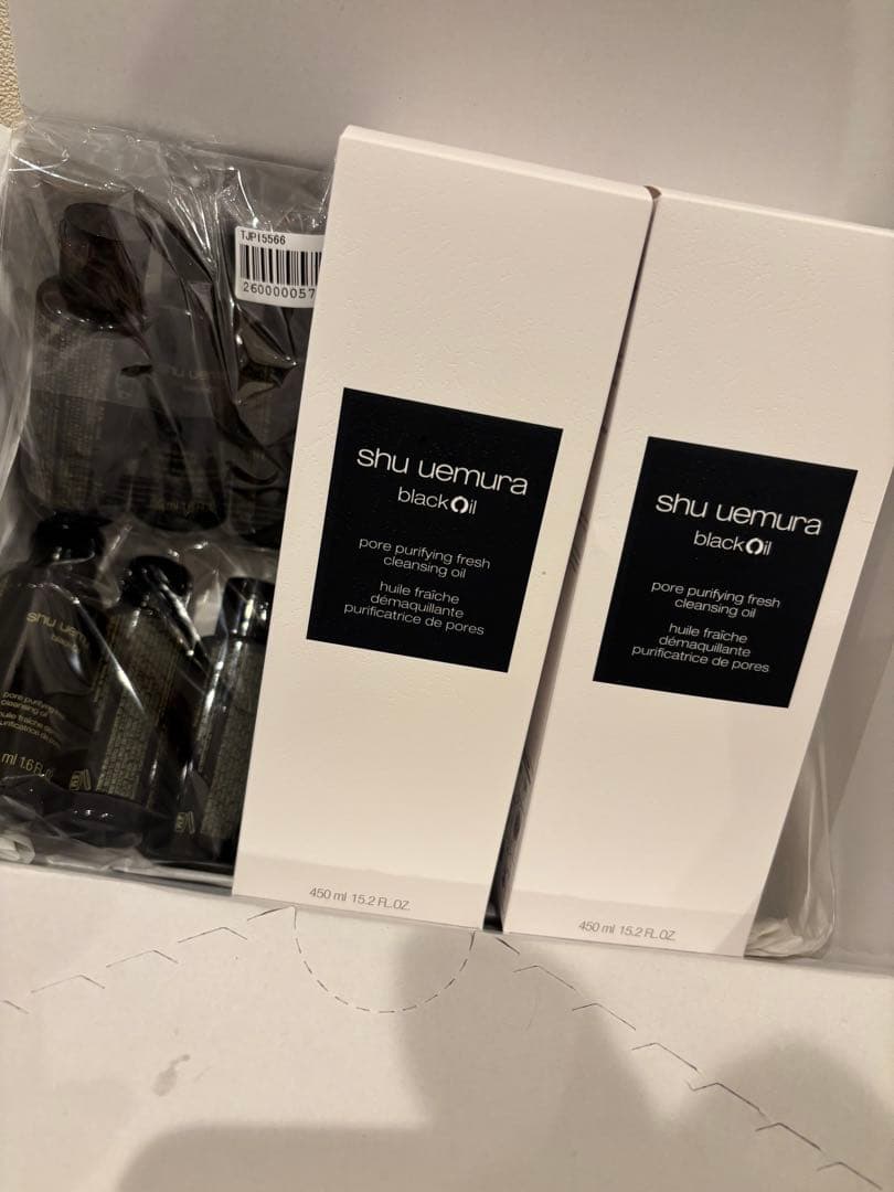 shu uemura クレンジング 黒450ml 2本セット