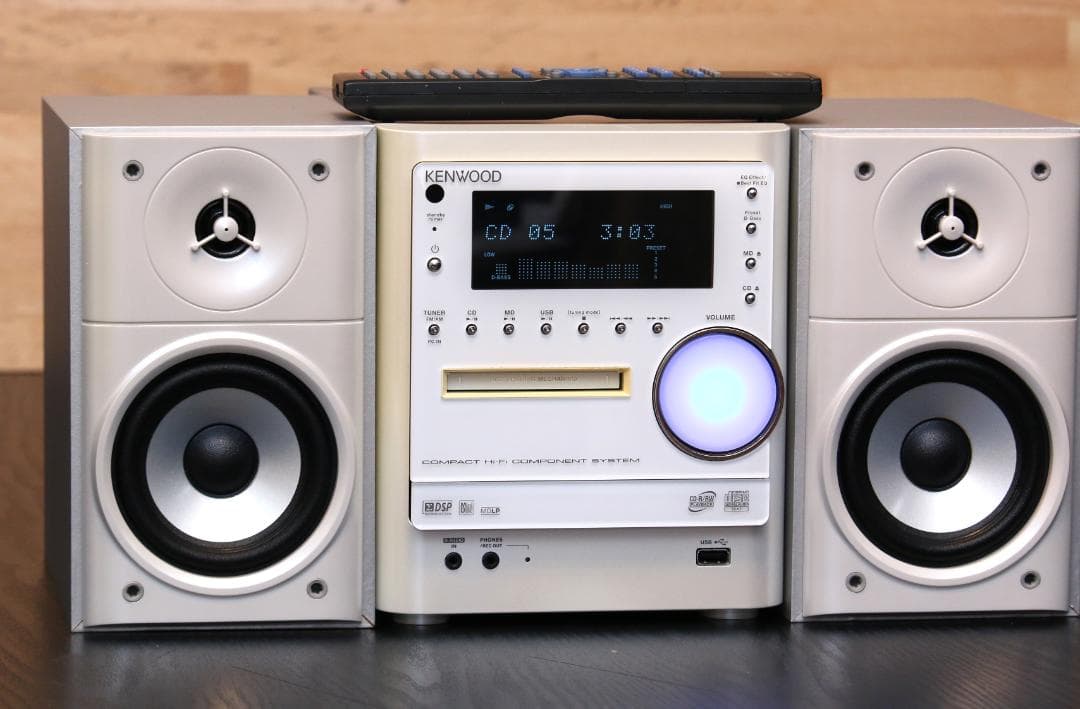 KENWOOD NDL100 CD/MD/USB/USB-DAC コンポ 完動品