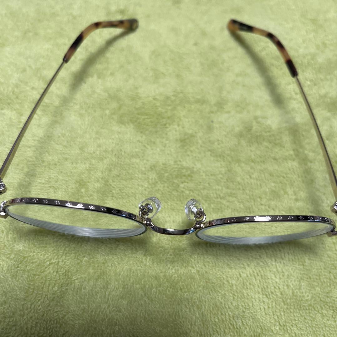 新品PEANUTSメガネケース＆メガネ拭き&度付きメガネ　3点セット