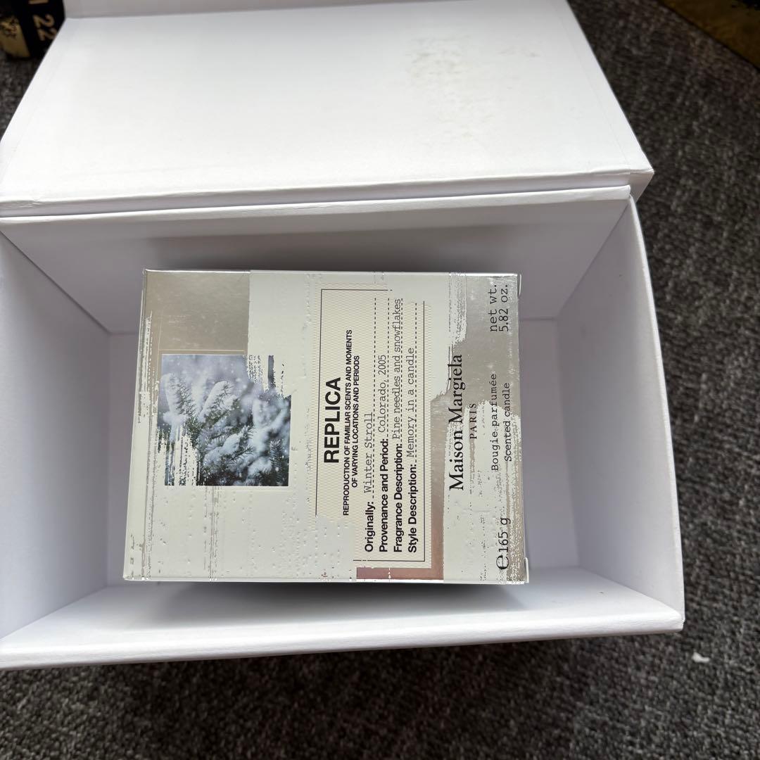 メゾンマルジェラ レプリカ キャンドル ウィンターストロール　限定 165g