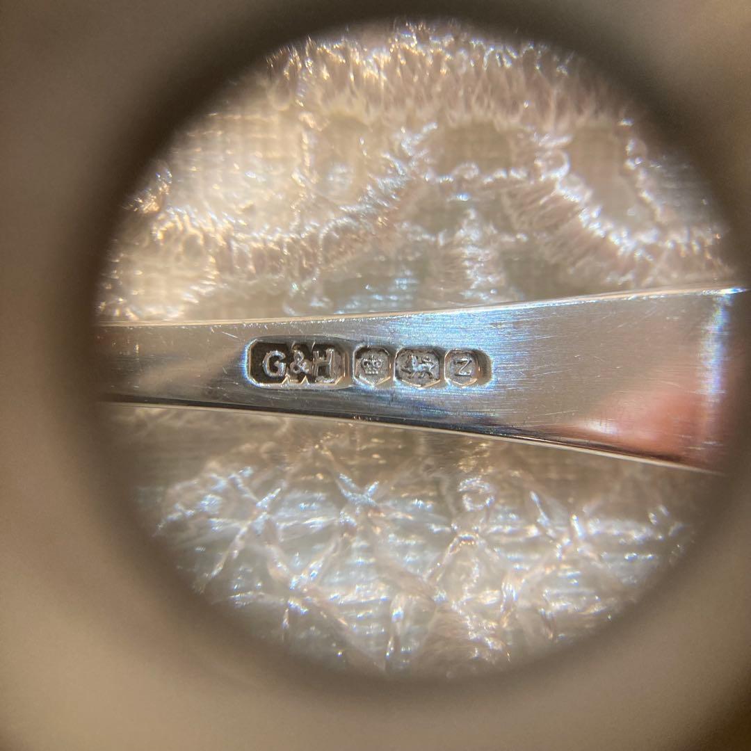 04 純銀製デミタススプーン5本セット