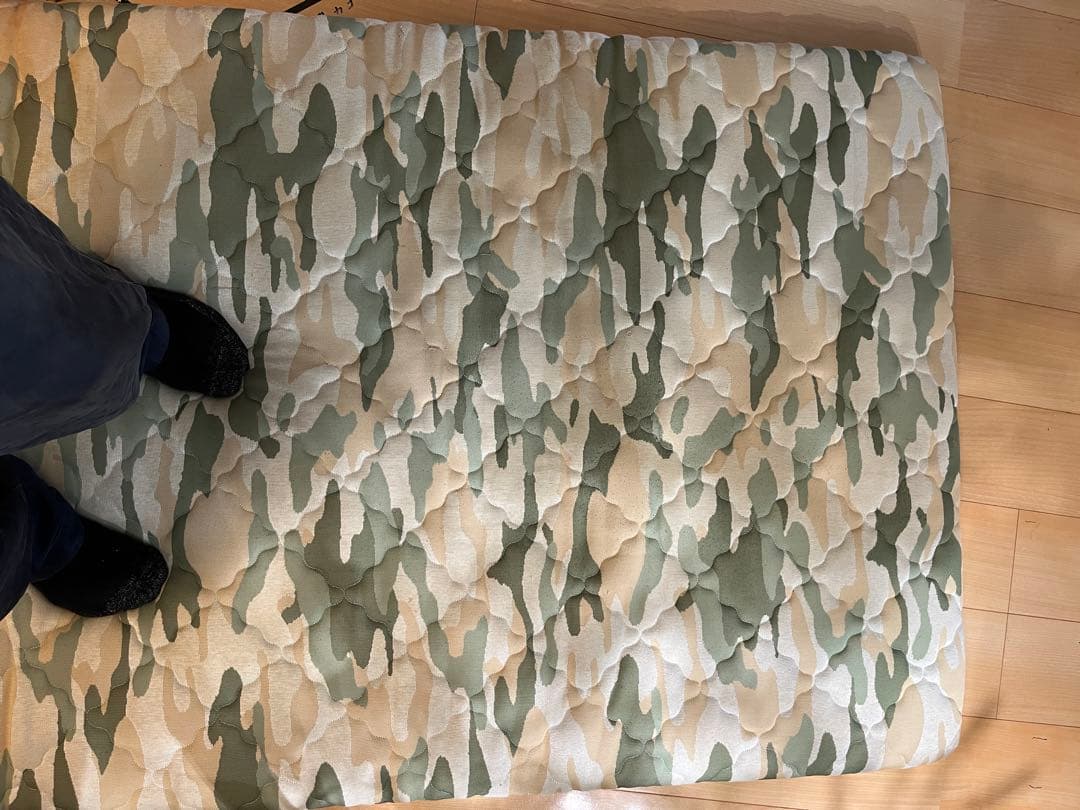 マニフレックス イタリアンフトンII 2シングル 7cm厚 カモ