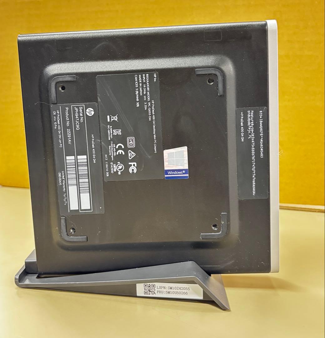HP ProDesk 400 G4 ミニPC