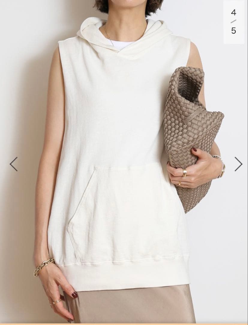 muse de Deuxieme classeジョンブルノースリーブパーカー新品