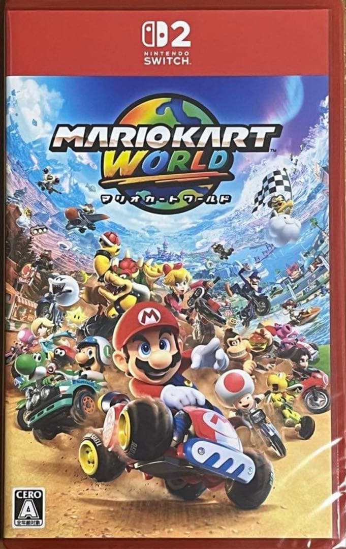 新品未開封 マリオカートワールド Switch2
