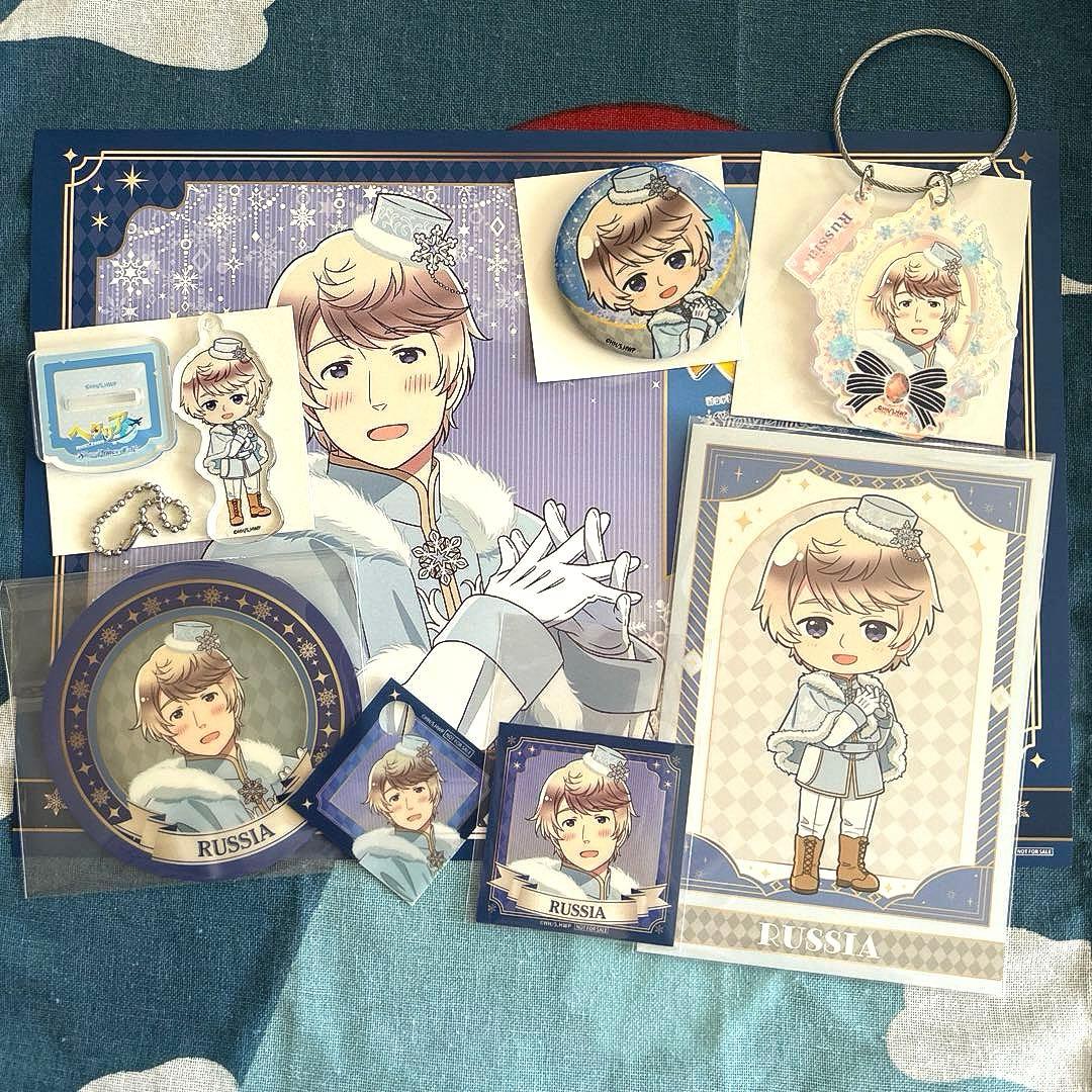 ヘタリアW★S×AMOCAFE  Prince Cafe ロシアセット