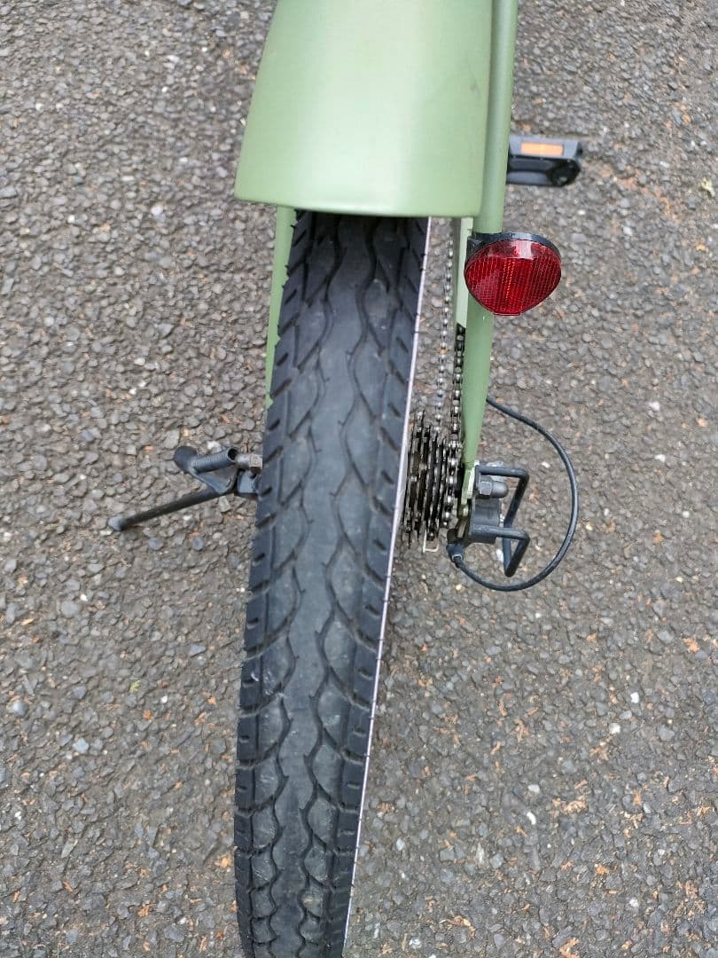 お引き取り限定 Rainbow KB 24インチ 6段ギア カゴ付き