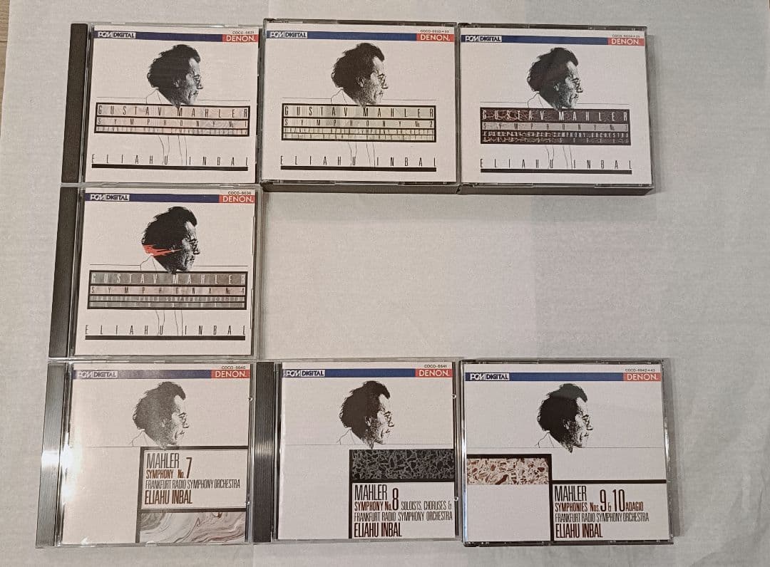 グスタフ・マーラー 交響曲集 CD 10枚セット