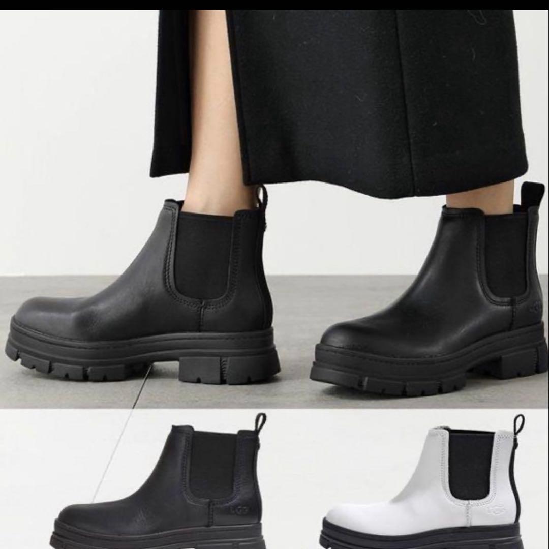 美品ugg Ashton Chelseaサイドゴアブーツ23cm