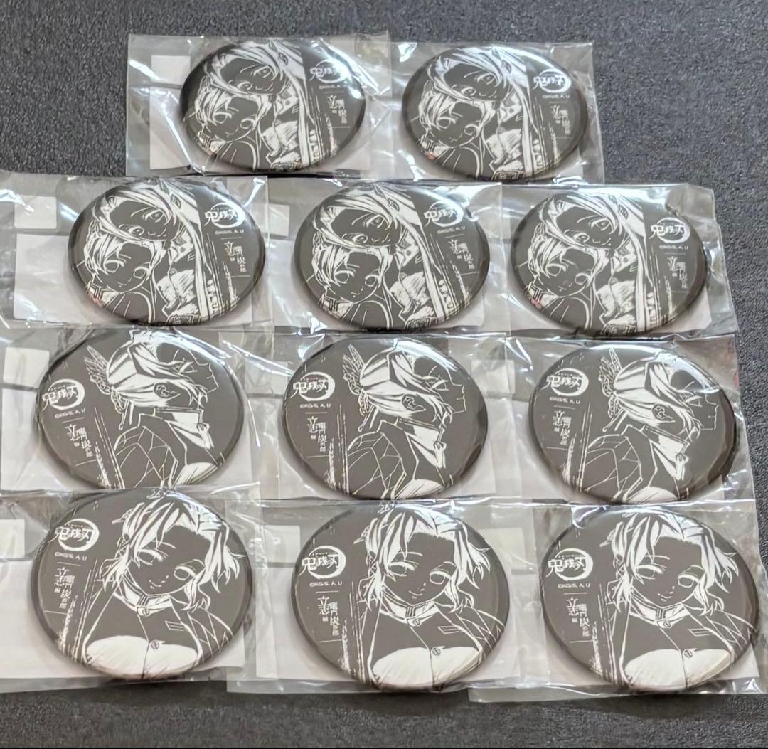 鬼滅の刃 立志編 幕間画WEBSHOPくじ メタリック缶バッジ 胡蝶姉妹