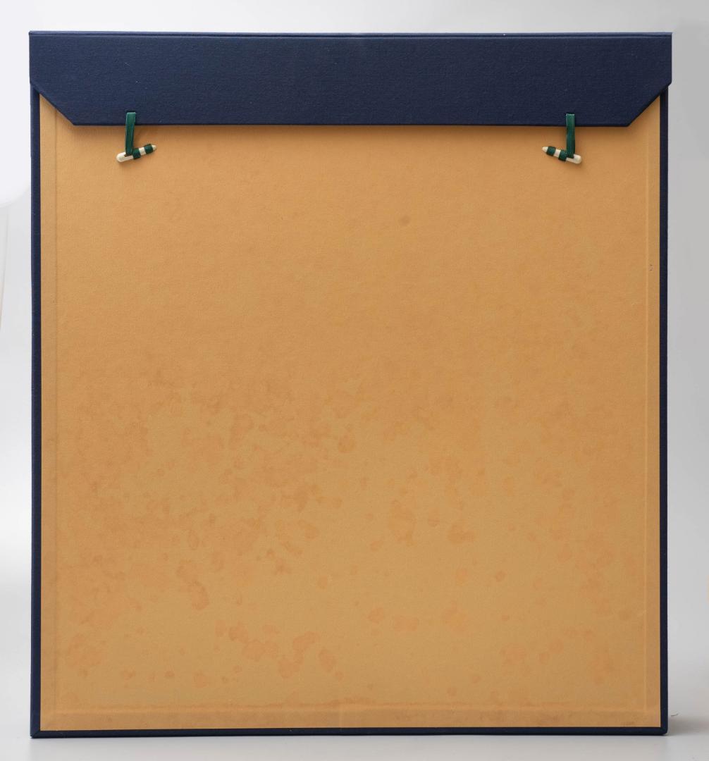 松林桂月 「春宵花影」 陶板画 限定250部 額装 証明書 タトウ付属