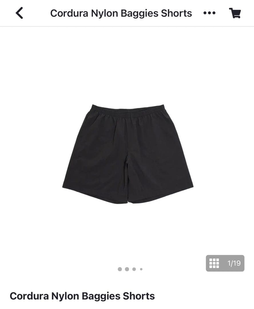 OVY Cordura Nylon Baggies Shorts サイズL