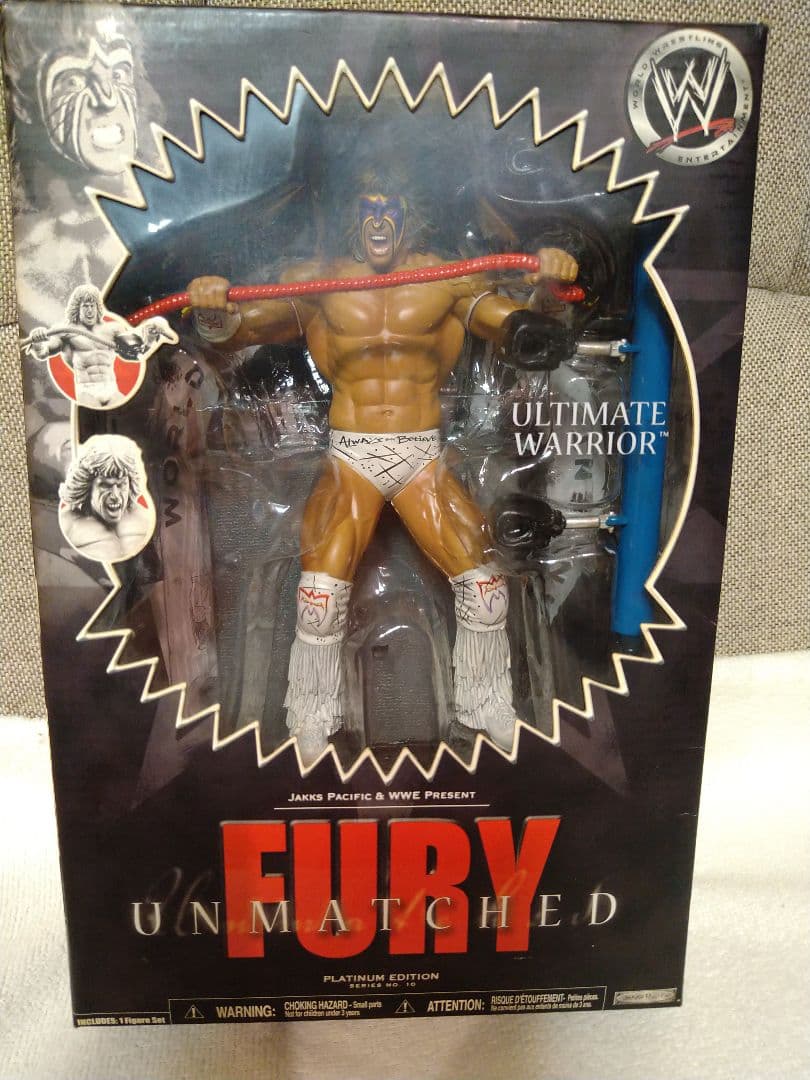 開封　貴重！WWE WCW アルティメット．ウォリアー　FURY フューリー
