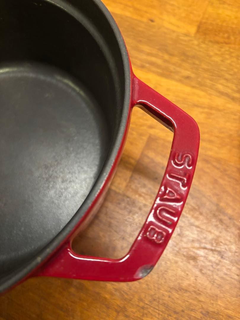 STAUB LA COCOTTE 両手鍋 レッド 約20cm