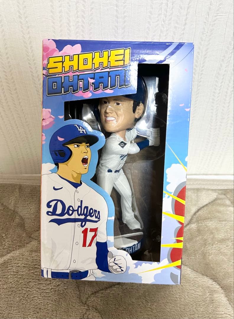 大谷翔平　ボブルヘッド　5/16 ドジャース初年度　第一弾記念品