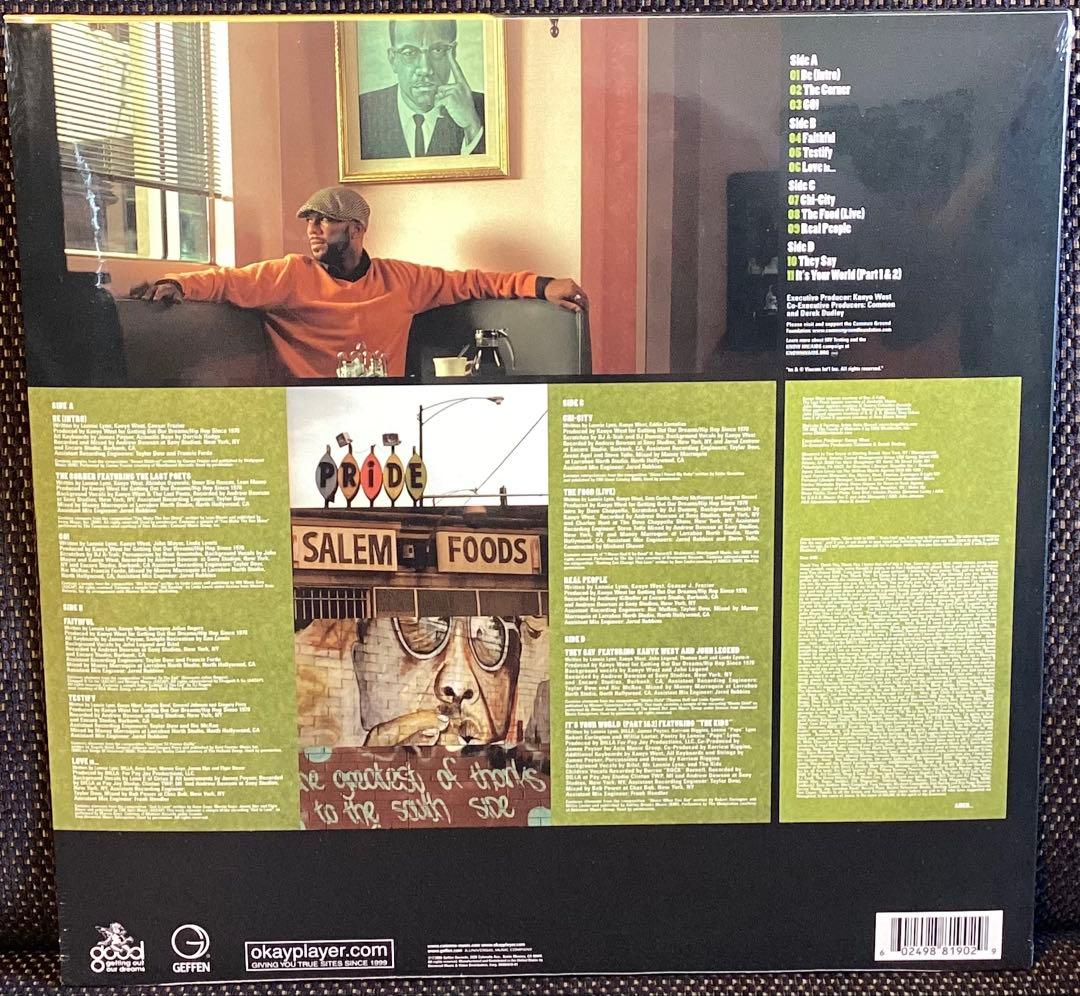 新品未開封 Common Be 2枚組アナログレコード Kanye West
