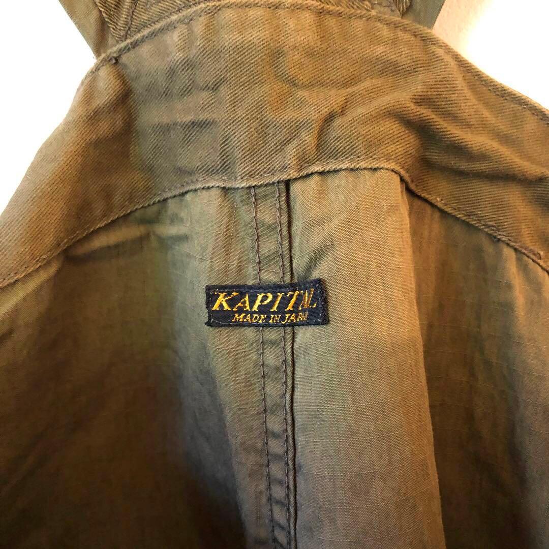 KAPITAL kapital キャピタル ミリタリーオーバーオールsize1