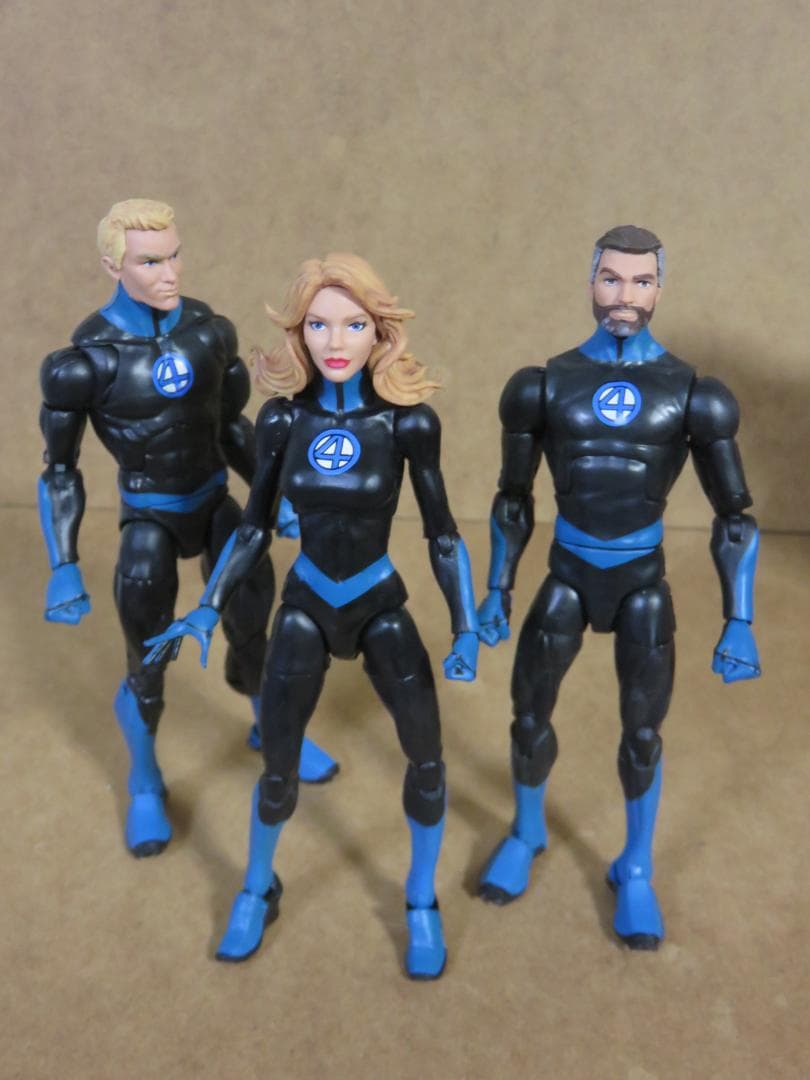 ファンタスティック・フォー アクションフィギュア 4体セット　ジャンク扱い