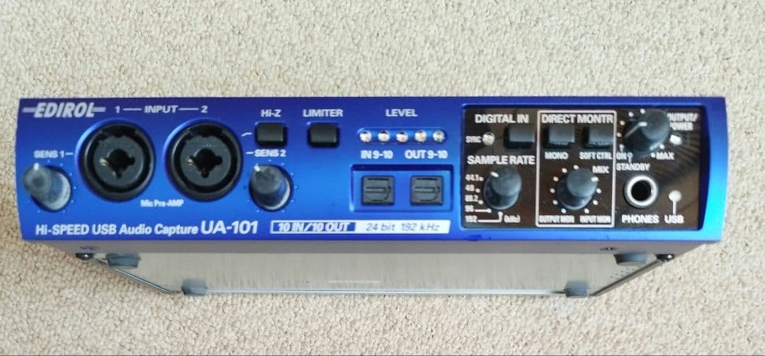 オーディオインターフェース　EDIROL UA-101