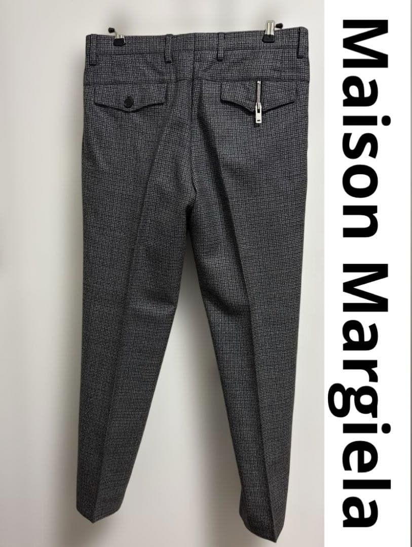 Maison Margiela 10 メゾンマルジェラ ウール スラックス 44