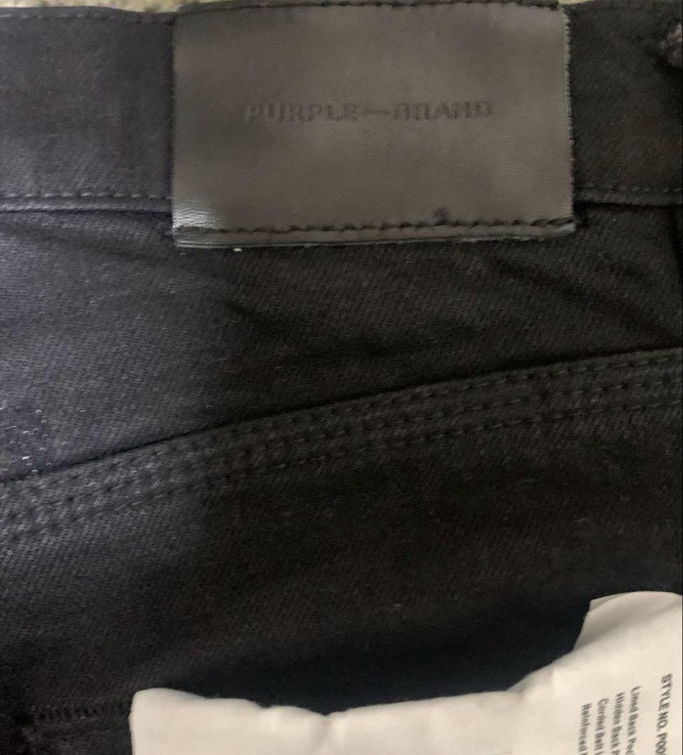 PURPLE BRAND スキニーデニム ブラック