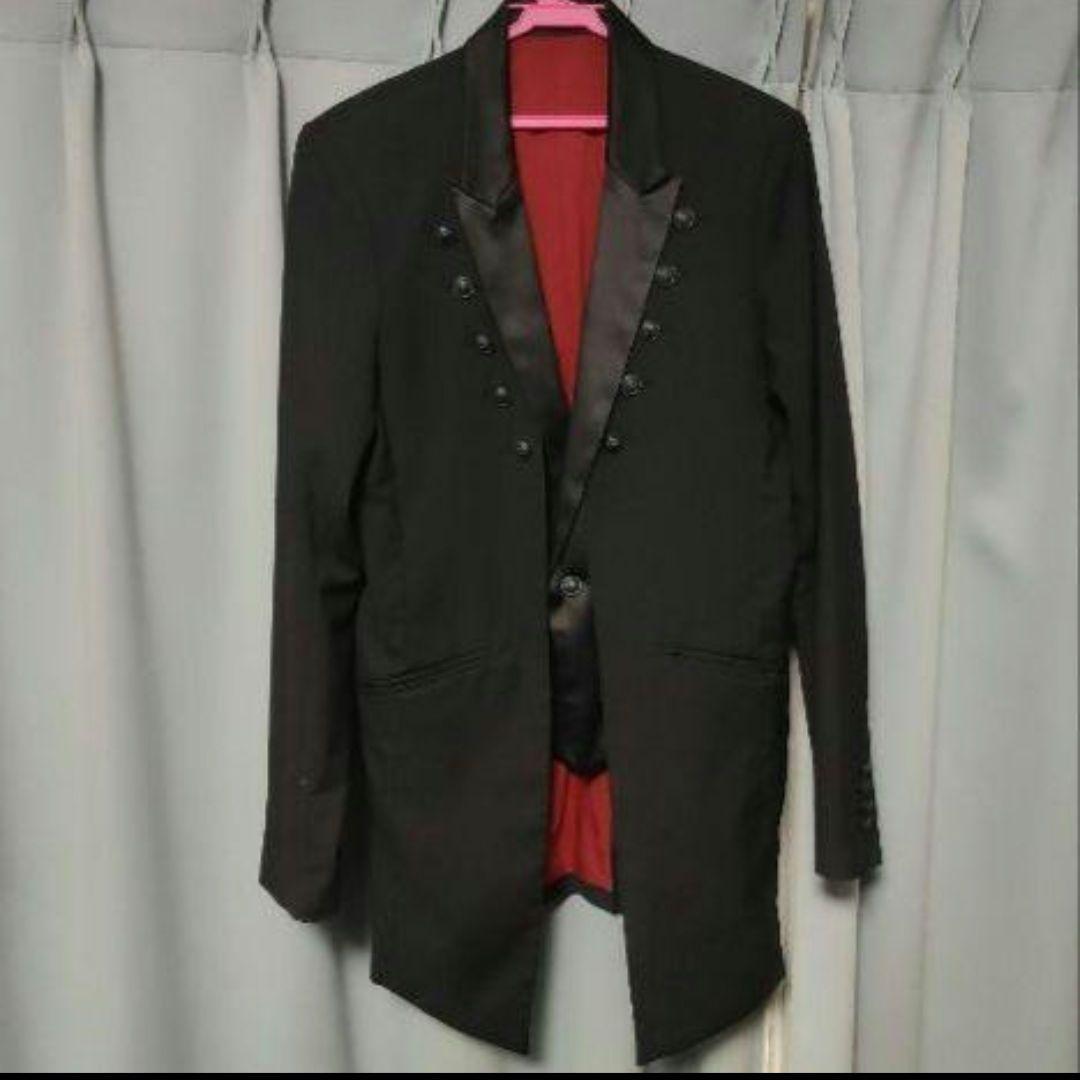 civarize V系　ロック 　　ライダース　ドレープ　ロング　hjm