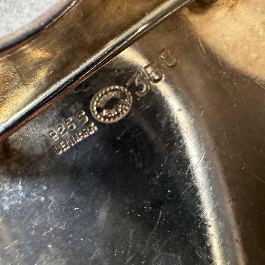   ジョージジェンセン ヴィンテージブローチ シルバー