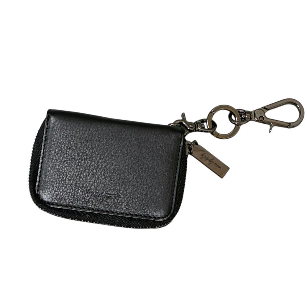 極美品 ディスコードヨウジヤマモト 25SS レザー スマートキーケース 黒