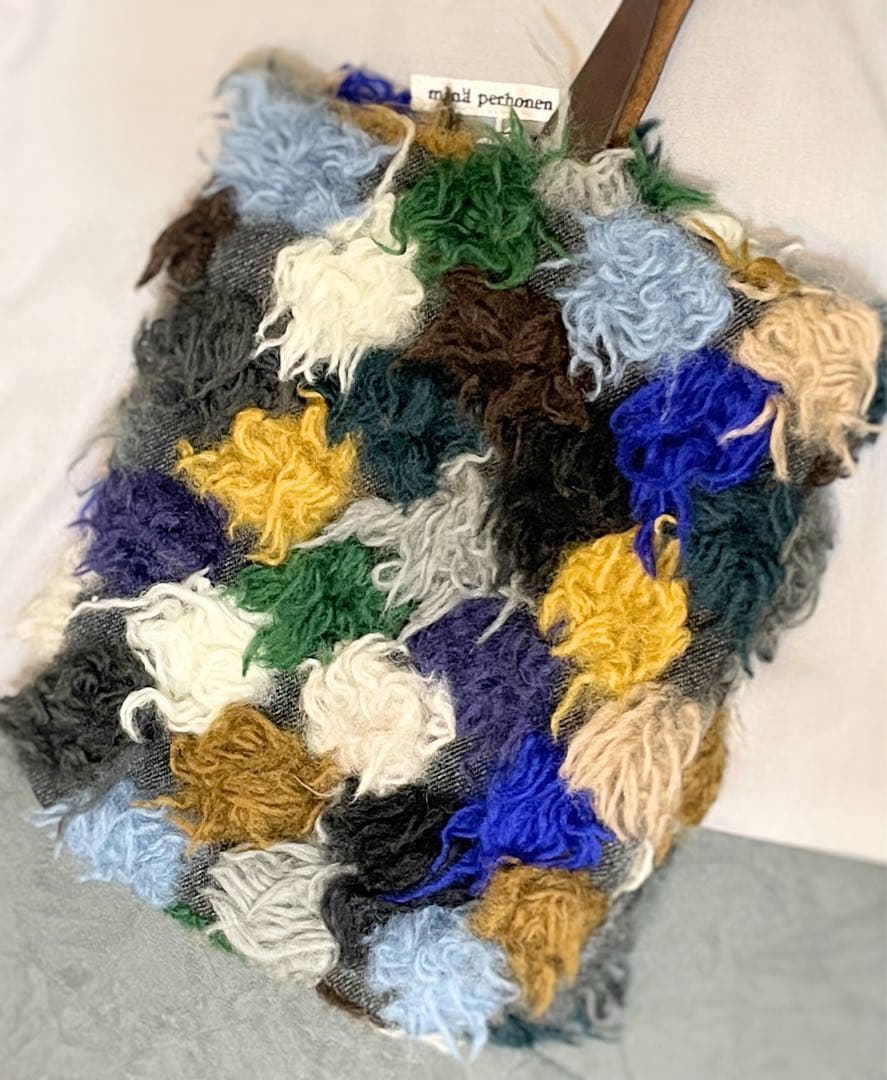 ミナペルホネン　pot-au-feu puist bag ポトフ　バッグ　極美品