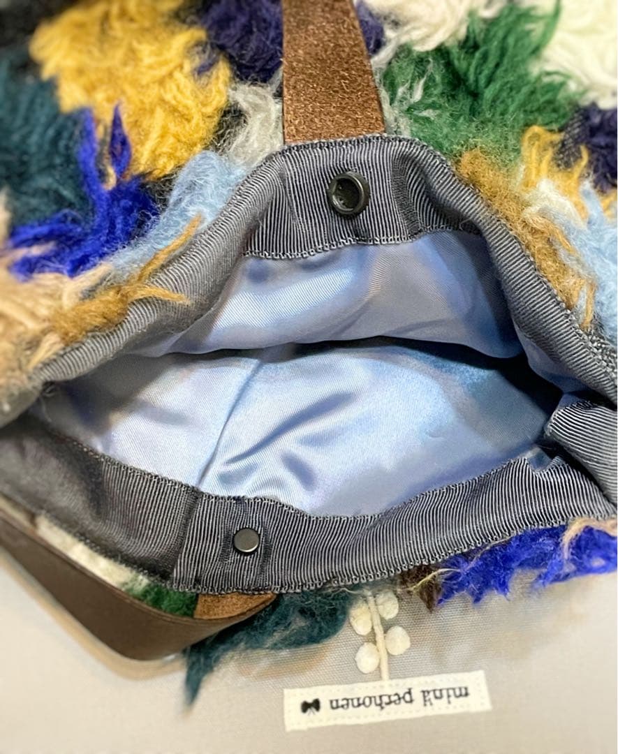 ミナペルホネン　pot-au-feu puist bag ポトフ　バッグ　極美品