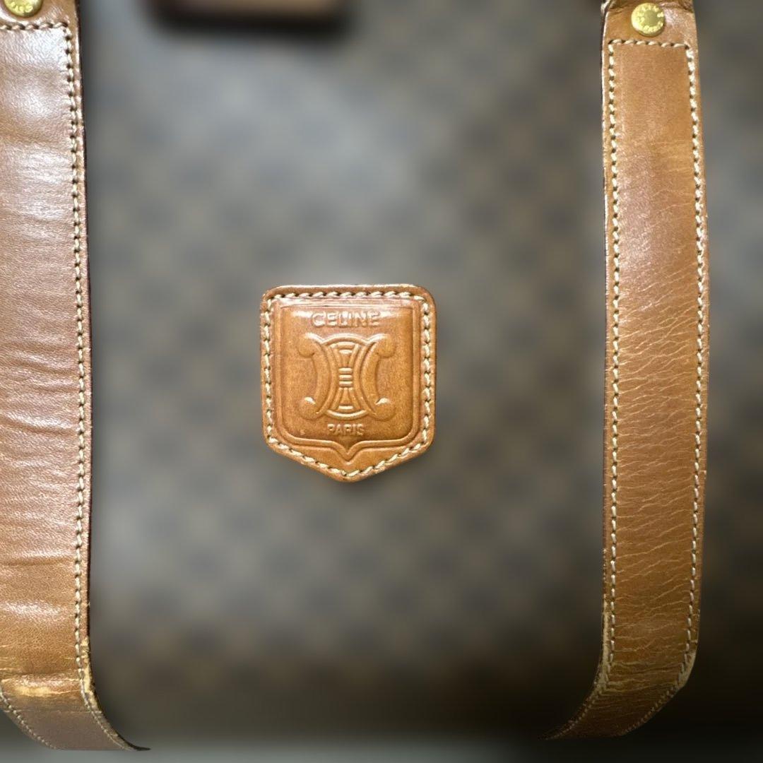 CELINE マカダム柄 ボストンバッグ 旅行カバン