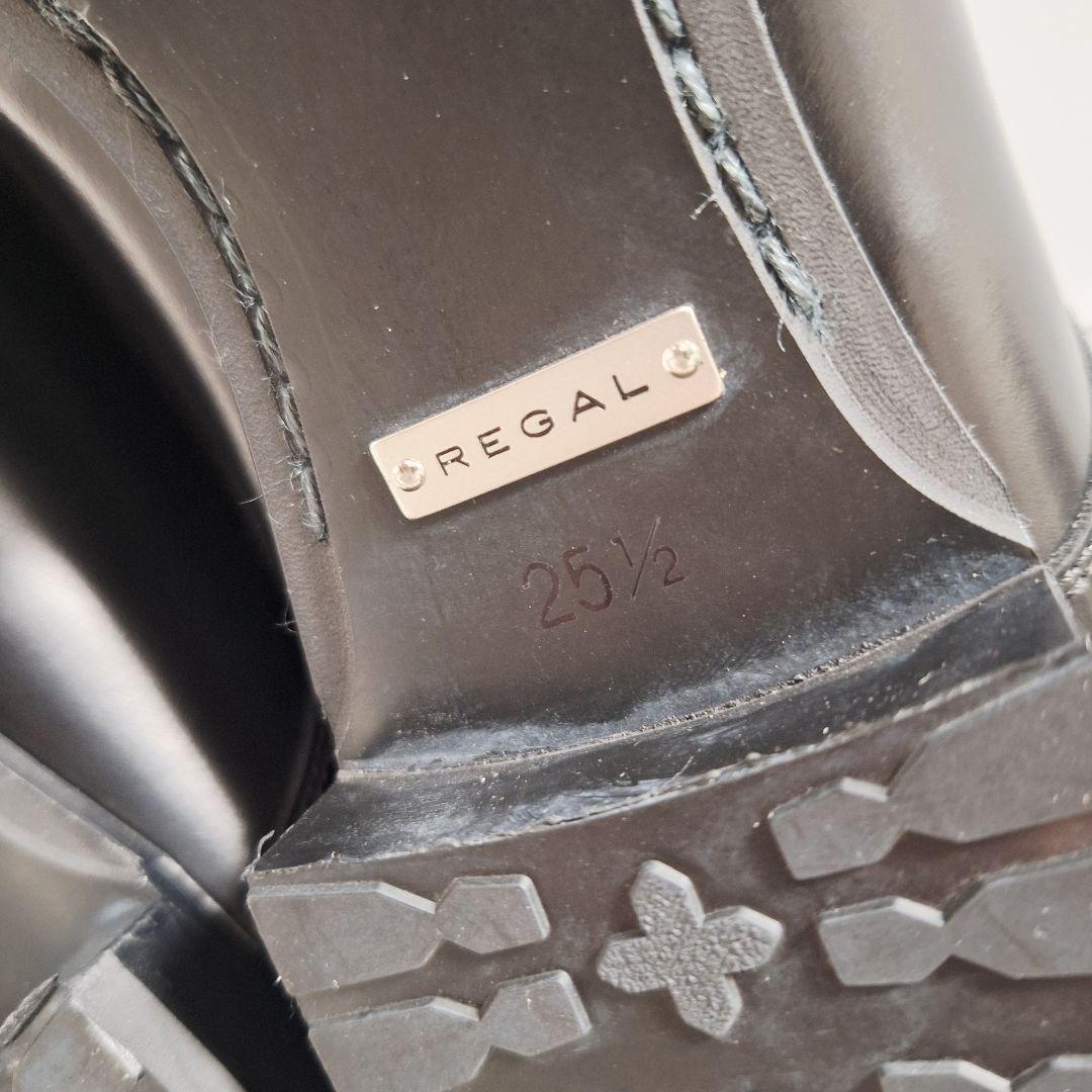 【新品】 REGAL リーガル ストレートチップ ダブルモンク 25.5 革靴