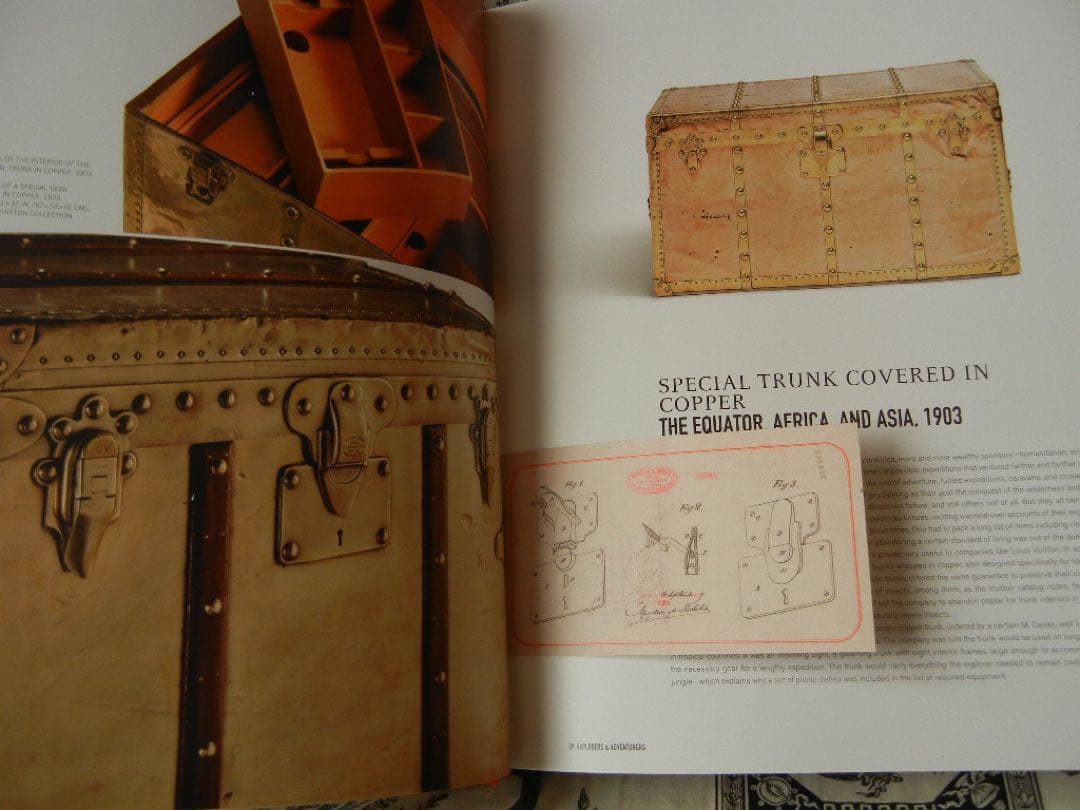 ほぼ新品美品 希少 英語版 ルイヴィトン 伝説のトランク 100 旅行鞄歴史