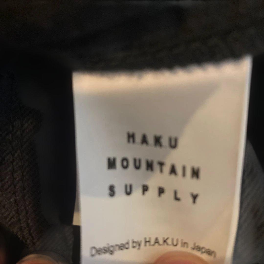 NANGA ナンガ × ハク スリーディメンションテーパードパンツ