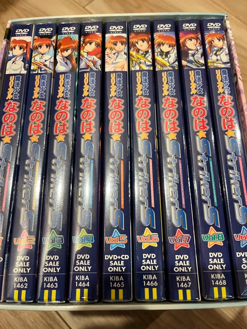 魔法少女リリカルなのはStrikerS 未開封　dvd 全巻セット　box付き