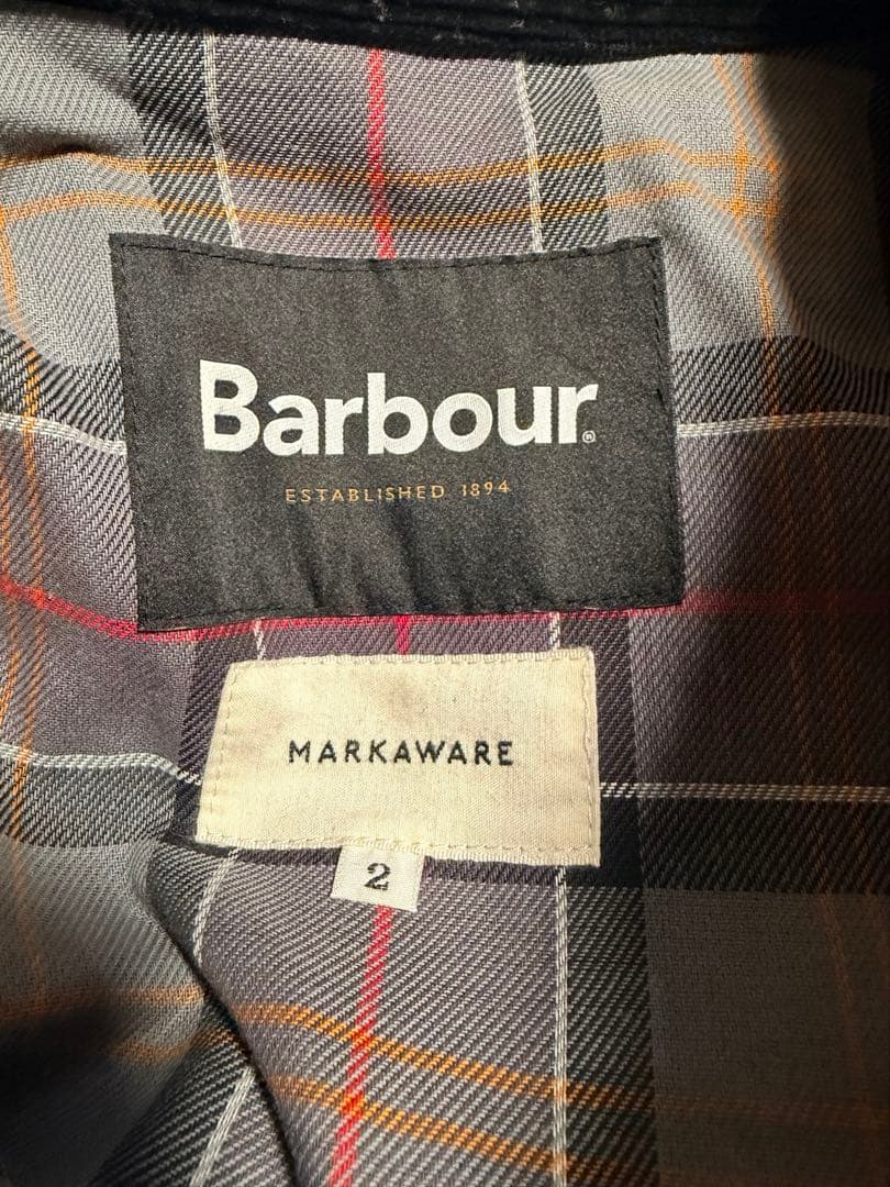 サイズ2別注BarbourforMARKAWARE&ÉDIFICEトランスポート