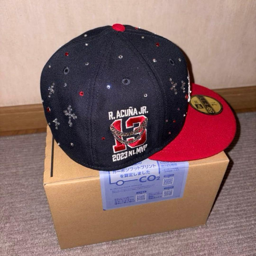 New Era ジュエルキャップ　ラインストーン　ニューエラ　アトランタ