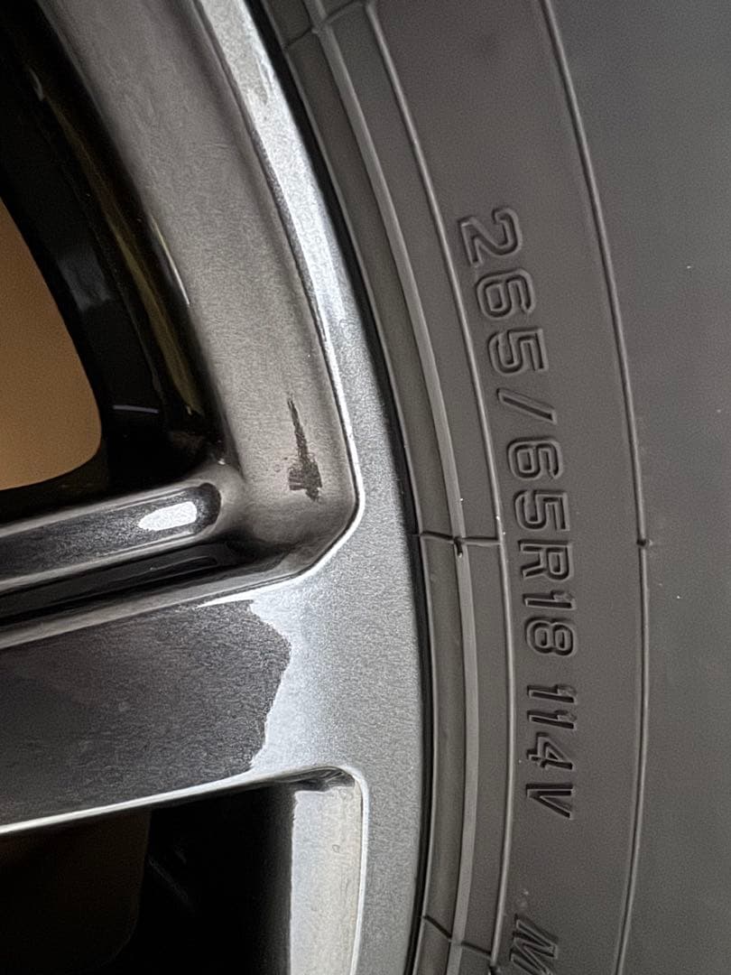 ランドクルーザー250 純正アルミセット　265/65R18