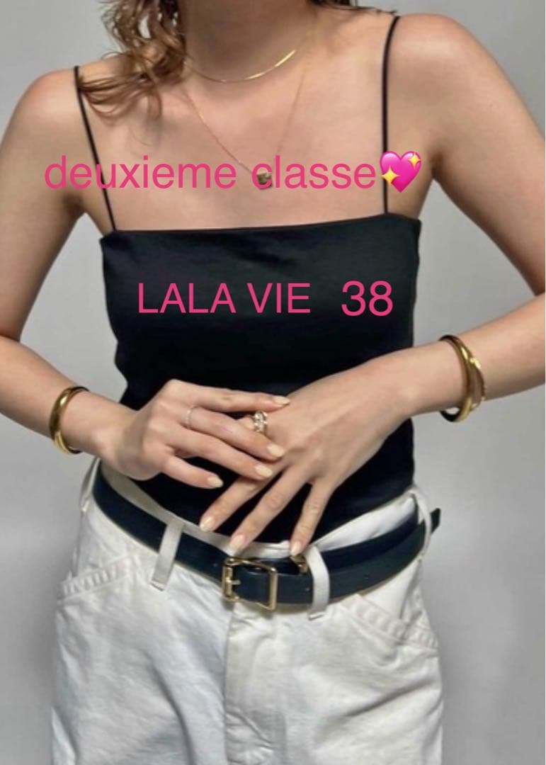 deuxieme classe 「LALA VIE/ララヴィ」キャミソール 38